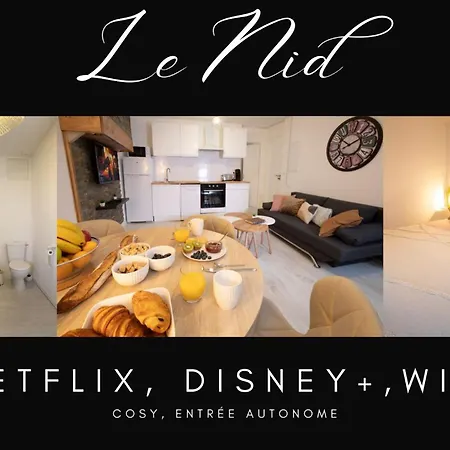 Le Nid 3 étoiles Wifi, Netflix, Disney, Coeur De Bastide * Villefranche-de-Rouergue