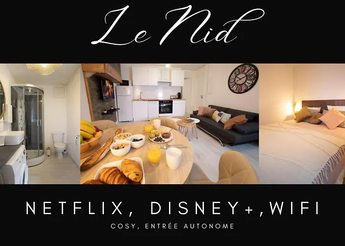 Le Nid 3 étoiles Wifi, Netflix, Disney, Coeur De Bastide * Villefranche-de-Rouergue